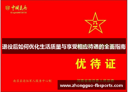 退役后如何优化生活质量与享受相应待遇的全面指南